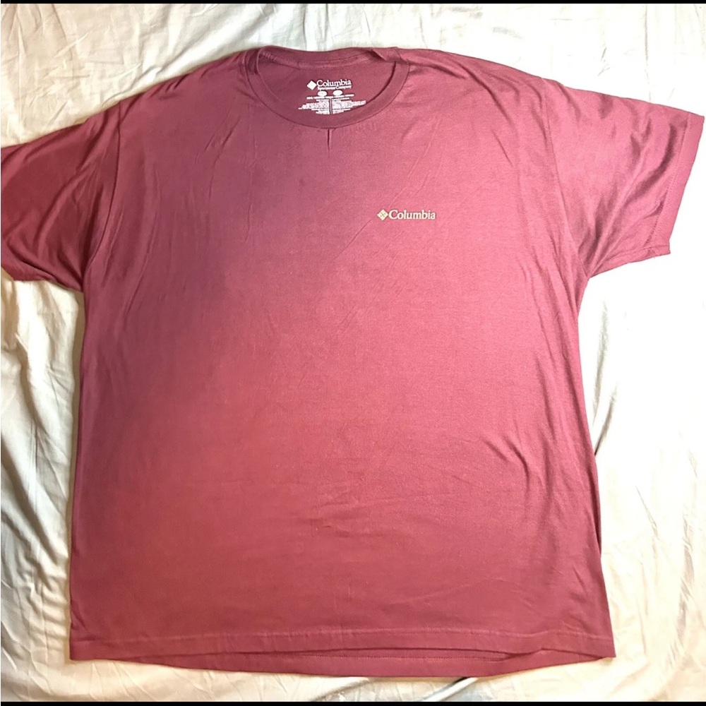Columbia Men's Graphic Print Short Sleeve Tee Shirt Size XXL